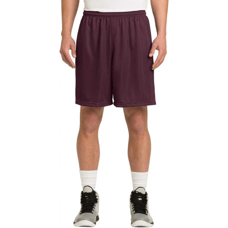 Sport-Tek ST510 PosiCharge Classic Mesh Short – Maroon