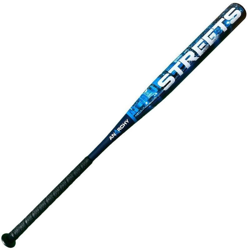 2022 Anarchy Streets (Blue) 1PC 12.5 Barrel 1oz End Load USSSA Slowpitch Softball Bat A22USTRS121-1 [UB62]