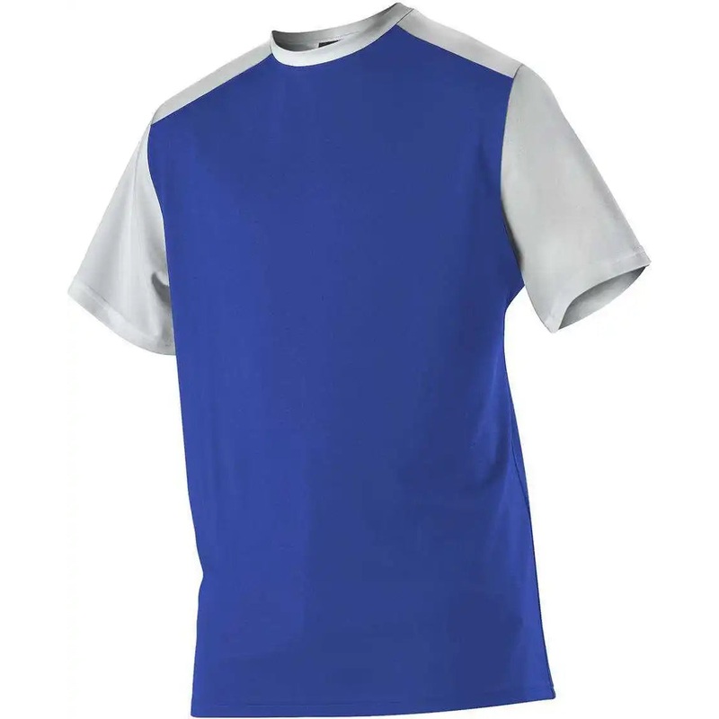 Alleson Athletic 532CJ Adult Crew Neck Baseball Jersey – Royal White