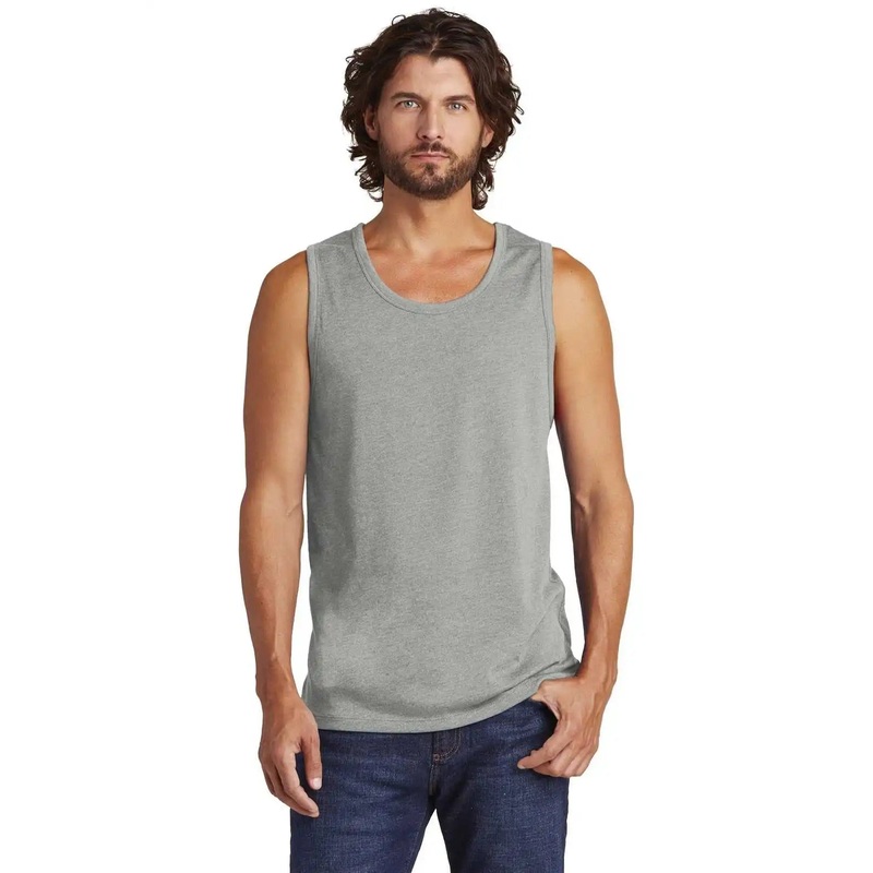 Alternative AA6043 Rebel Blended Jersey Tank – Heather Gray