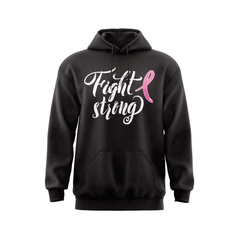 Breast Cancer Awareness Hoodie – Fight Strong