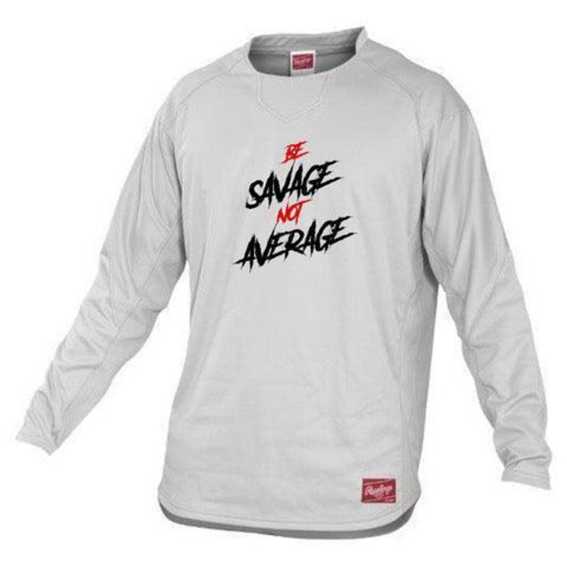 Rawlings Dugout Youth Fleece Pullover – Be Savage