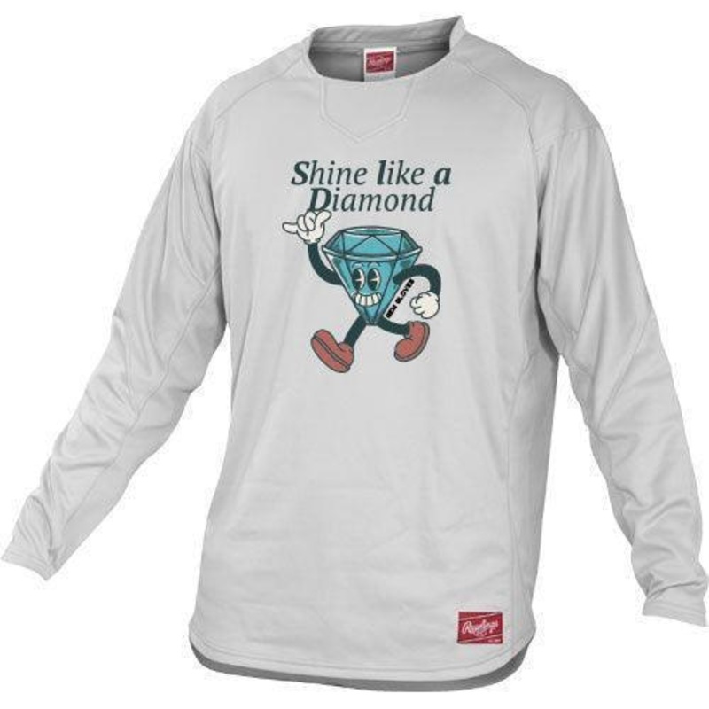 Rawlings Dugout Youth Fleece Pullover – Shine Like A Diamond