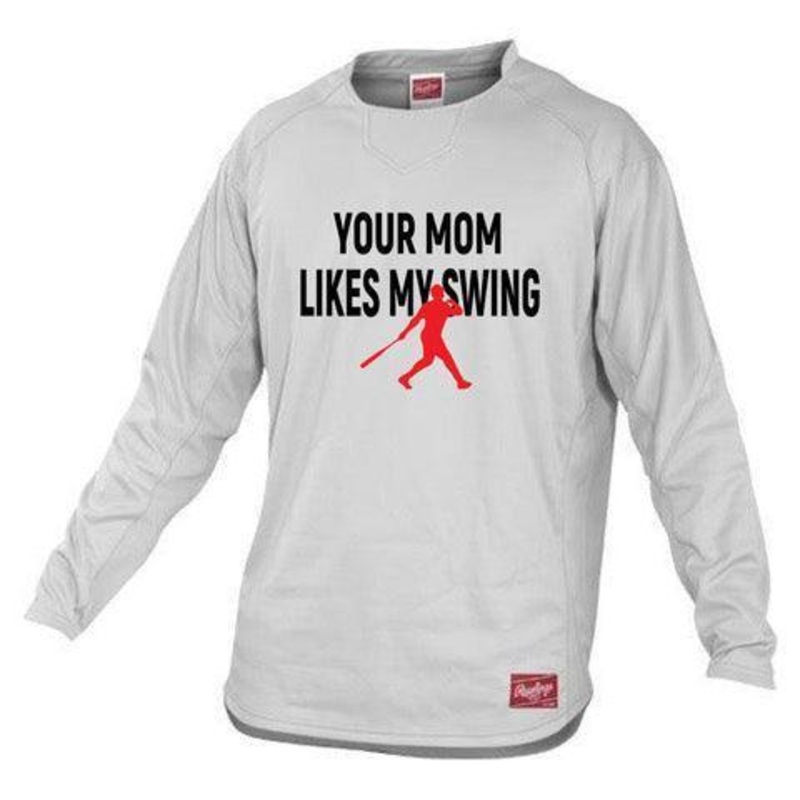 Rawlings Dugout Youth Fleece Pullover – Your Mom Likes My Swing