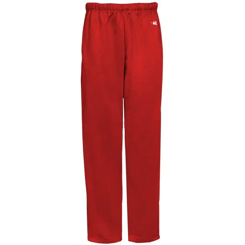 Badger Sport 1478 Performance Open Bottom Pant – Red