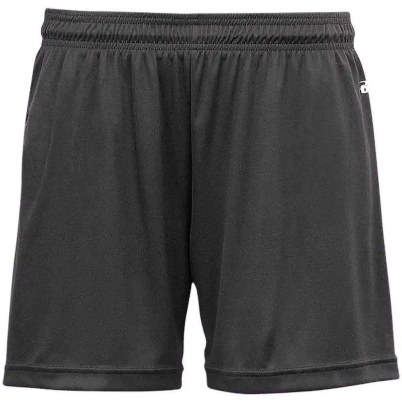 Badger Sport 2116 Girls B-Core Short – Graphite