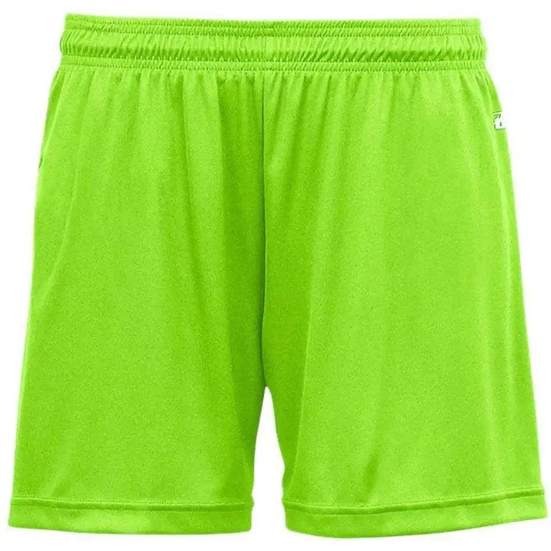 Badger Sport 2116 Girls B-Core Short – Lime