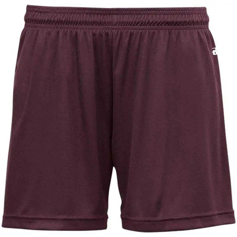 Badger Sport 2116 Girls B-Core Short – Maroon