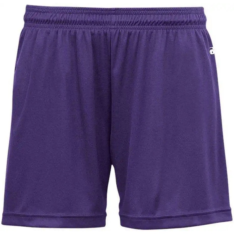 Badger Sport 2116 Girls B-Core Short – Purple