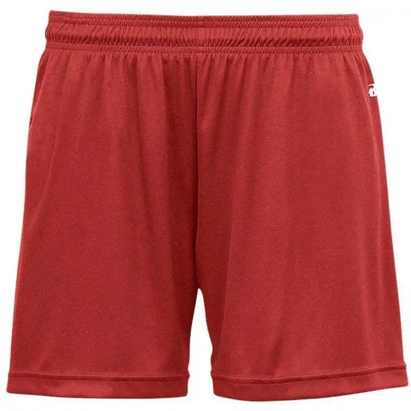 Badger Sport 2116 Girls B-Core Short – Red