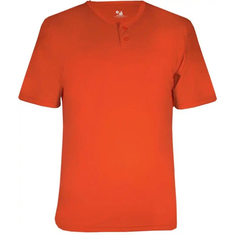 Badger Sport 2930 Youth B-Core Placket – Orange