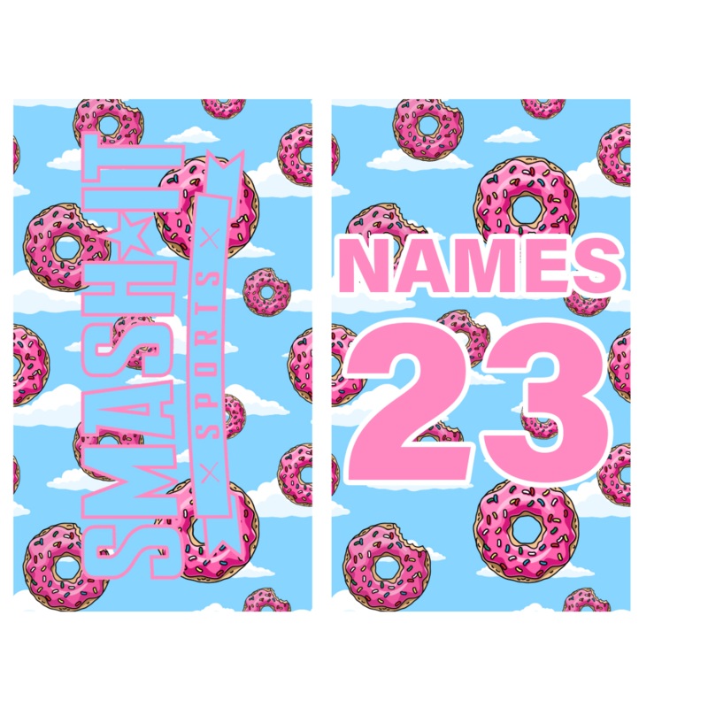 Smash It Sports Donut Dreams Bag Tag