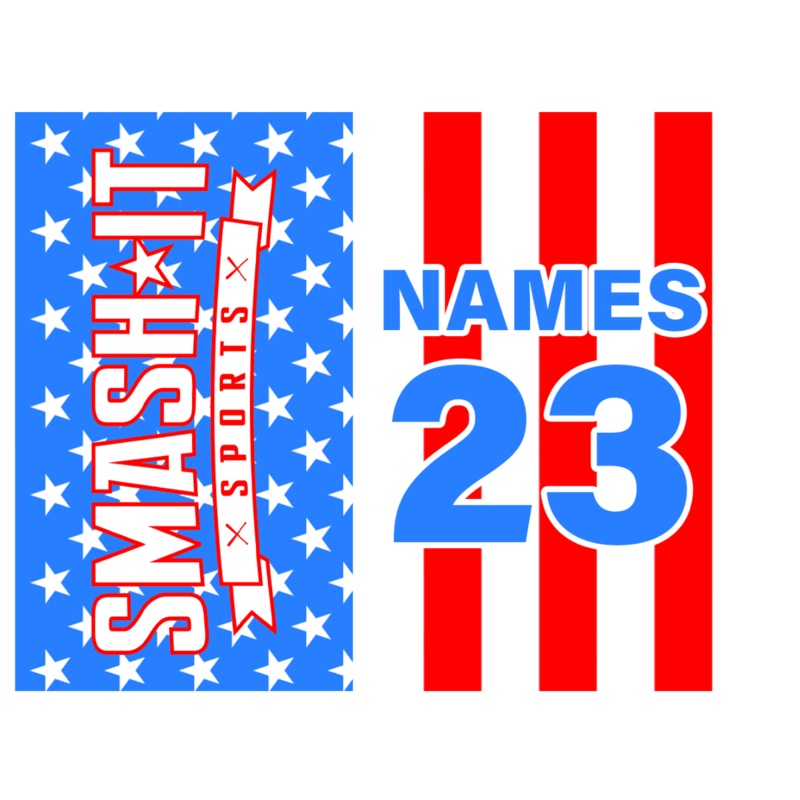 Smash It Sports USA Bag Tag