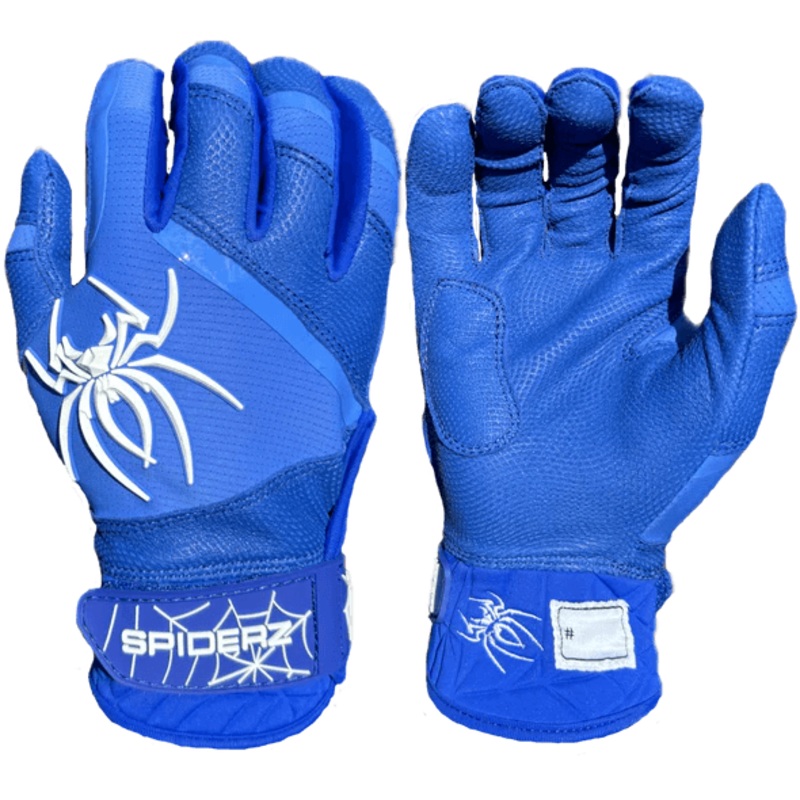 Spiderz Pro Premier Batting Gloves – Royal Blue/White