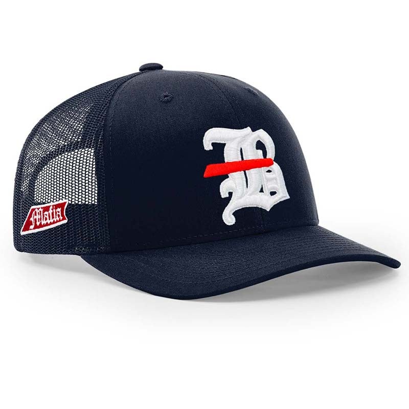 716 Mafia Snapback Hat – Navy