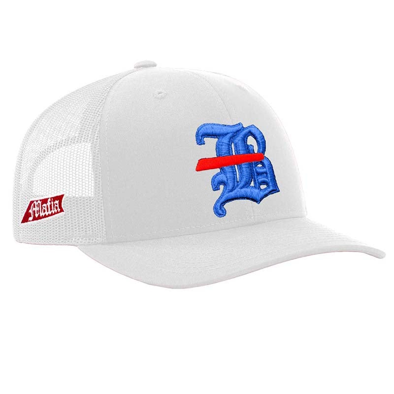 716 Mafia Snapback Hat – White