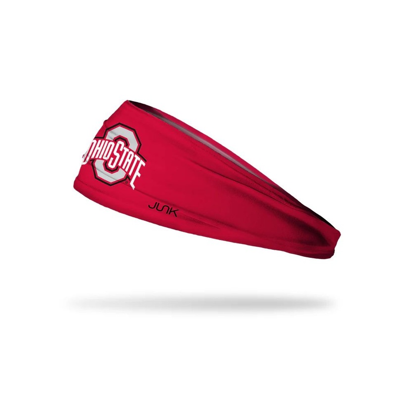 Junk Headband Ohio State: Logo Scarlet – Big Bang Lite