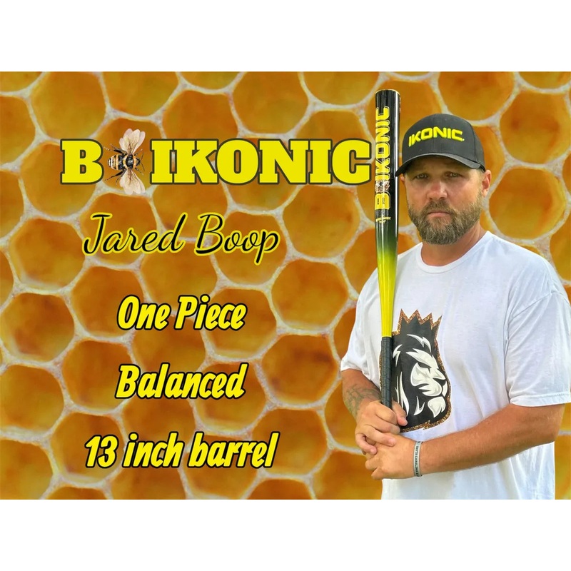2026 Ikonic Sports Balanced B Ikonic 1-Piece SSUSA Senior Slowpitch Softball Bat