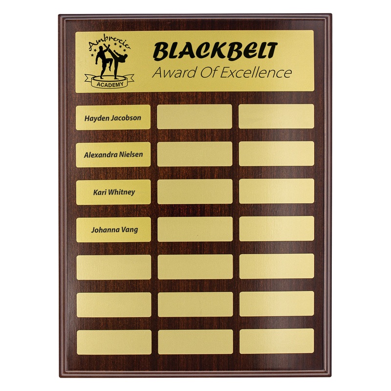 Directory Gold Plaque|300mm