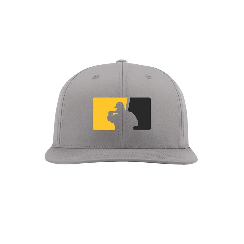 Fat Guy BP Fitted Hat – PTS30 (Grey/Black/Athletic Gold)