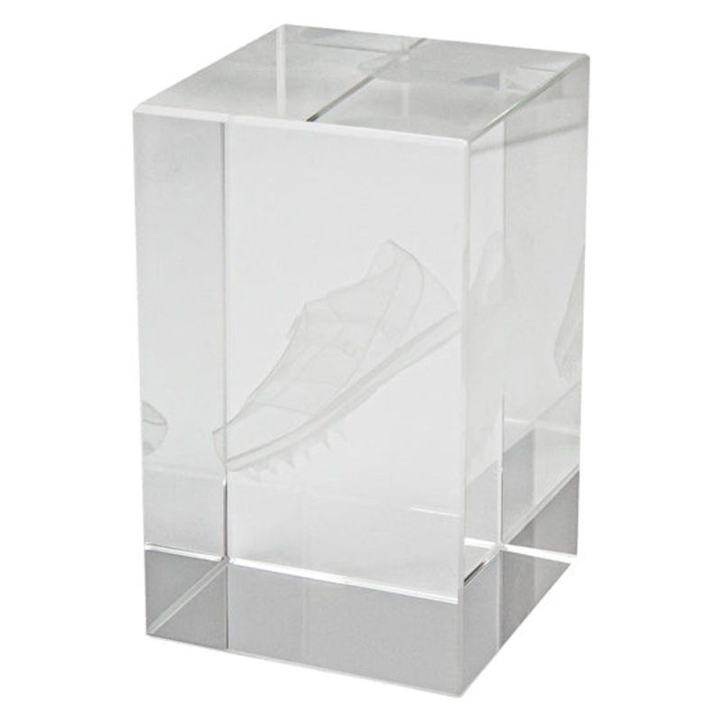 Athletics Crystal Block Award|80mm