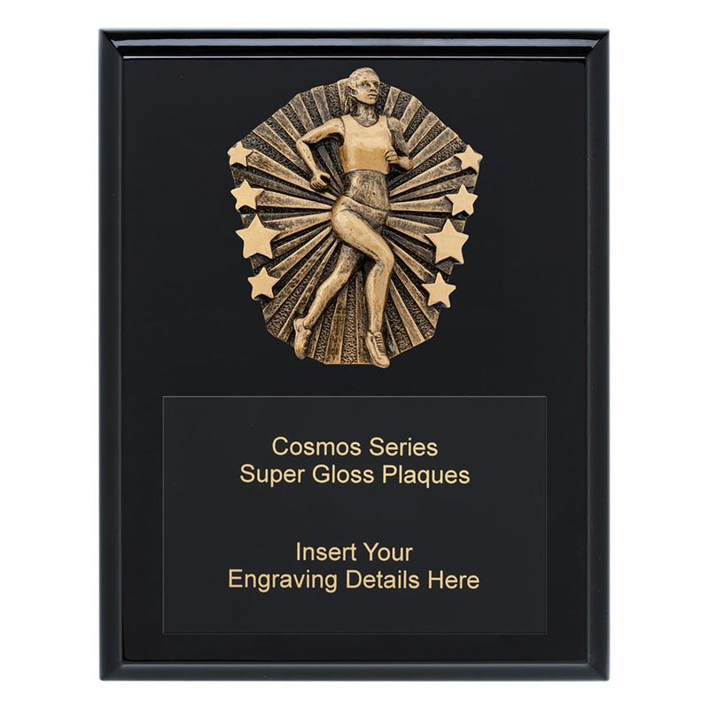 Cosmos Super Plaque – Female Running