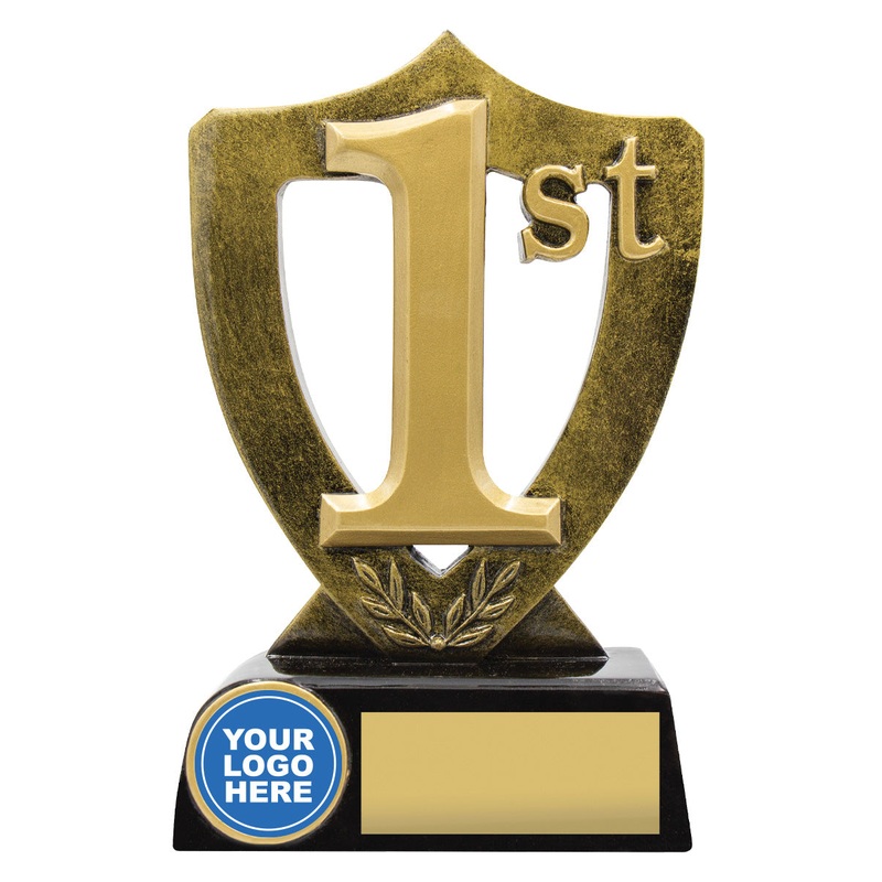 Gold Shield for 1st Place|160mm