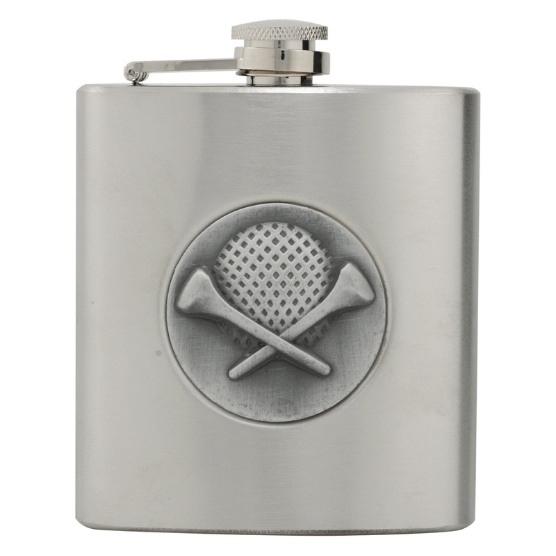 Golf Stainless Steel Flask|6oz