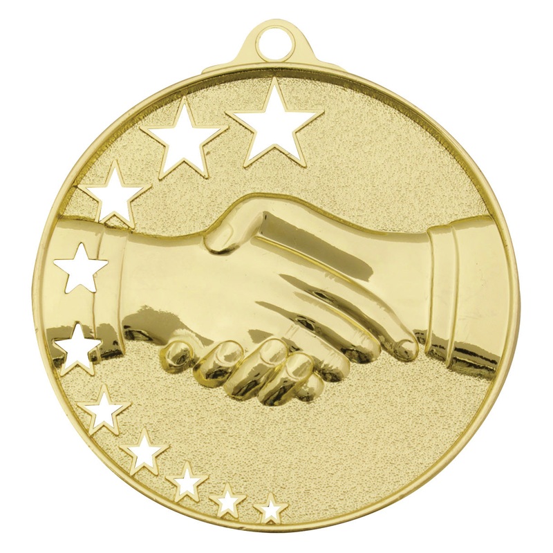 Handshake Stars|Gold