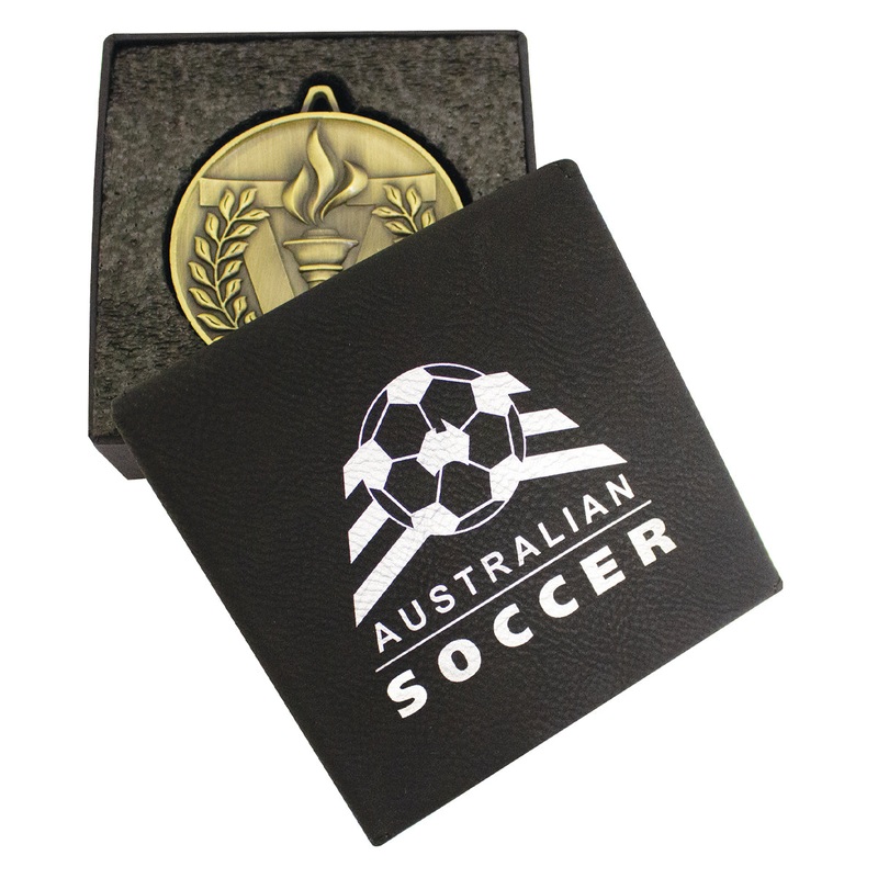 Leatherette Custom Medal Box|35mm