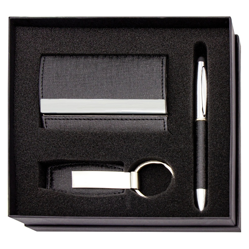 Pen and Keychain Gift Set|170x170mm