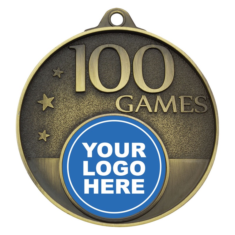 100 Games Milestone Medal|Gold