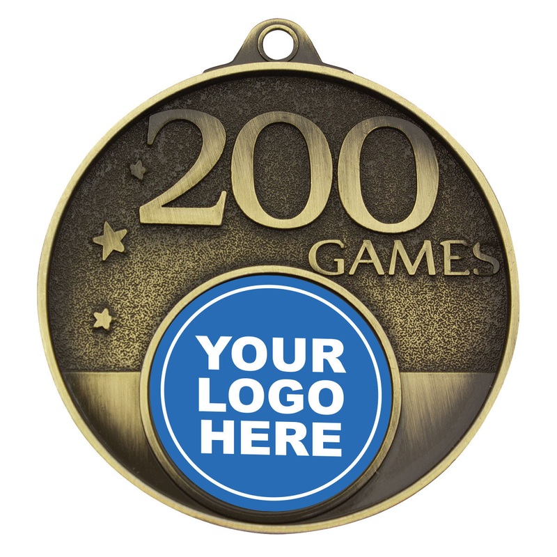200 Games Milestone Medal|Gold