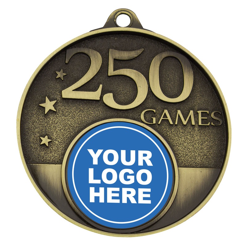 250 Games Milestone Medal|Gold