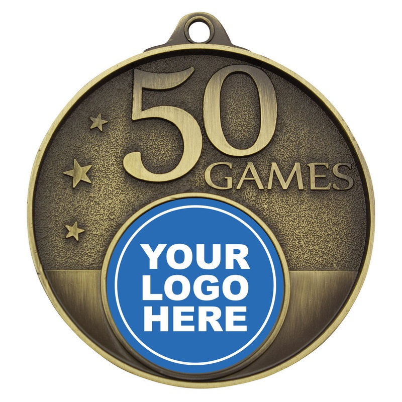 50 Games Milestone Medal|Gold