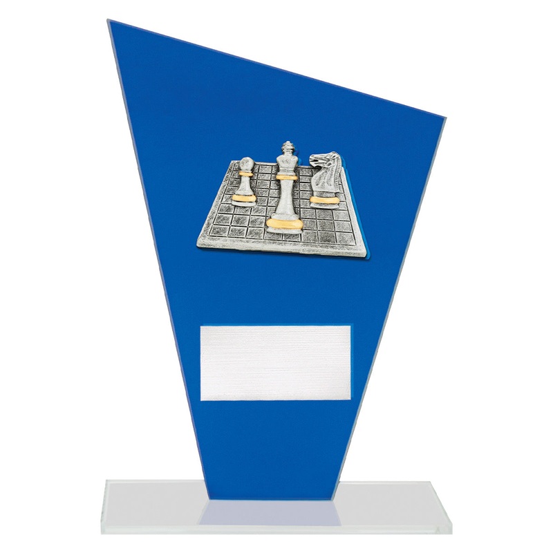 Cobalt Glass – Chess|170mm|190mm|210mm