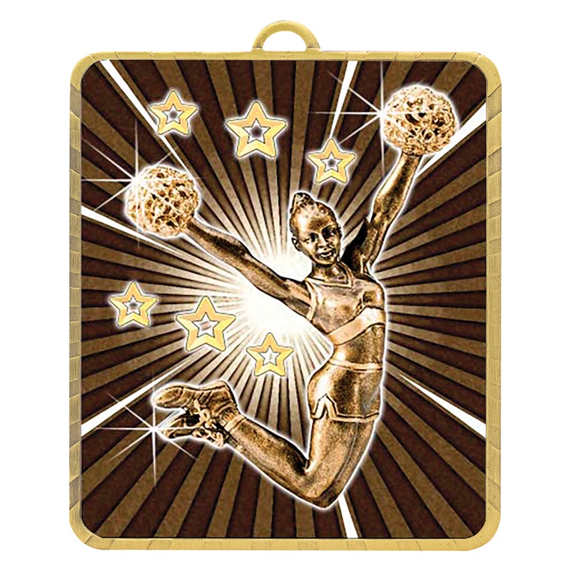 Gold Lynx Medal – Cheerleading