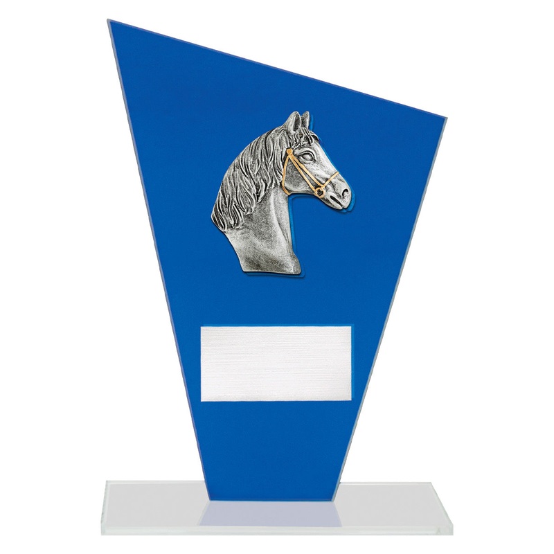 Cobalt Glass – Horse|170mm|190mm|210mm