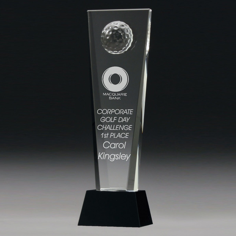 Golf Crystal Headline|200mm|230mm|250mm