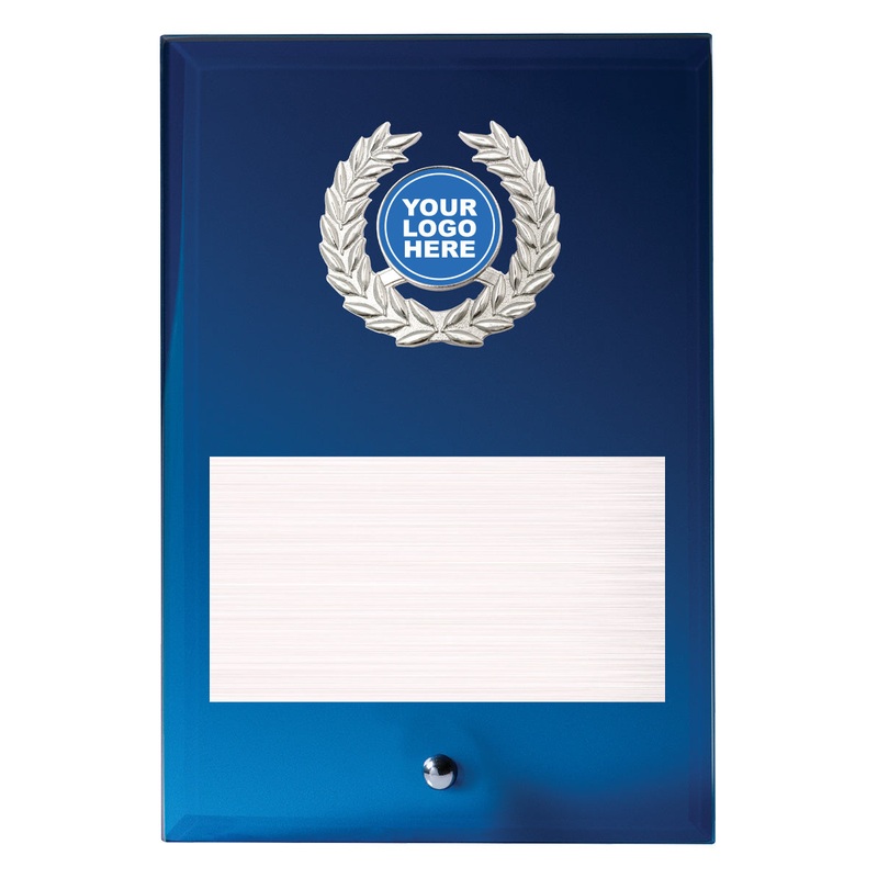 Blue Glass Plaque|150mm|175mm|200mm