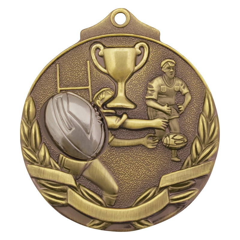 Two Tone Medal|Gold