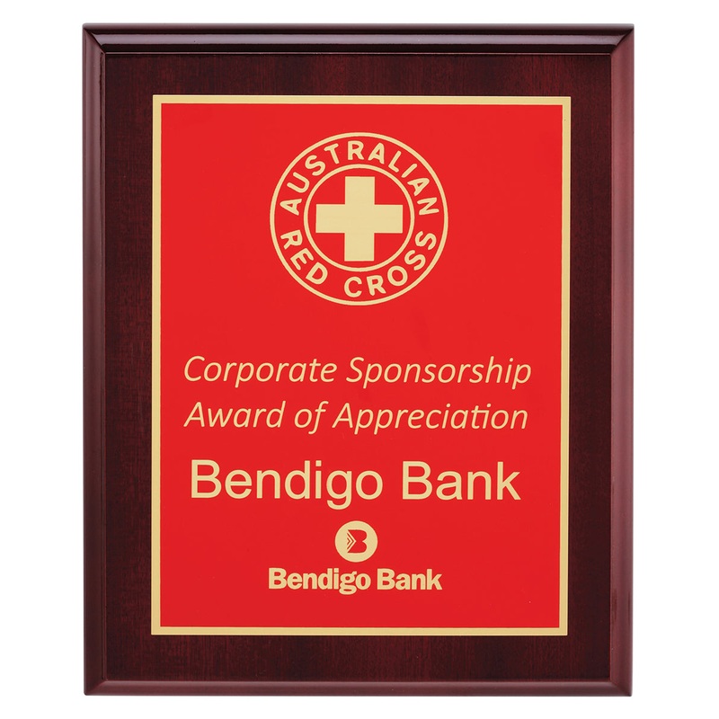 Designer Red Plaque|225mm|250mm|300mm