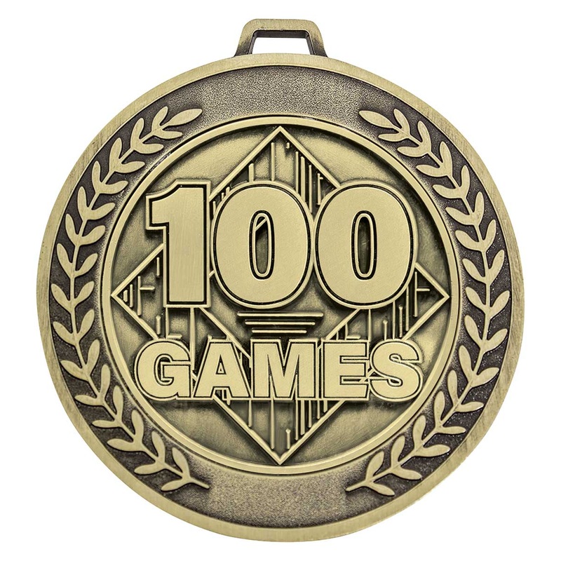 Prestige Medal 100 Games|Gold