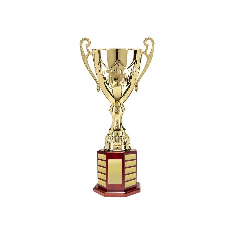 Cup on Perpetual Base|610|Rosewood-Gold