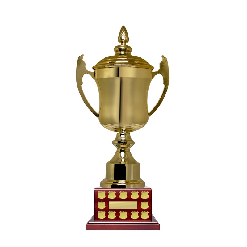 Cup on Perpetual Base|650|Rosewood-Gold