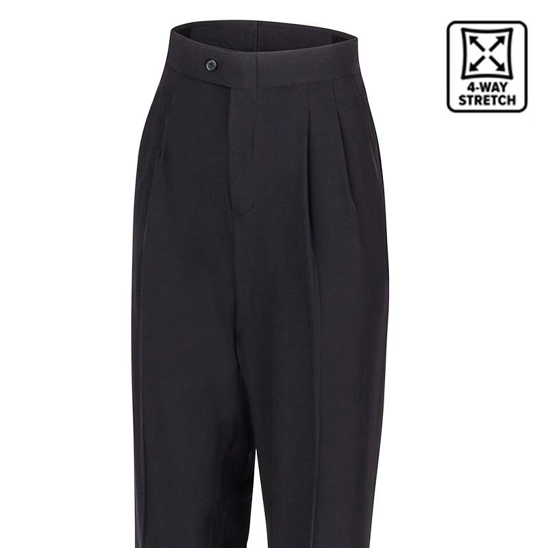 Smitty Womens Pleated 4-Way Stretch Referee Pants